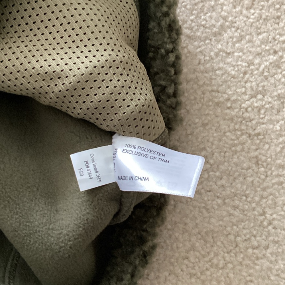 Orvis Forest Green Fleece Vest - Picture 4 of 7